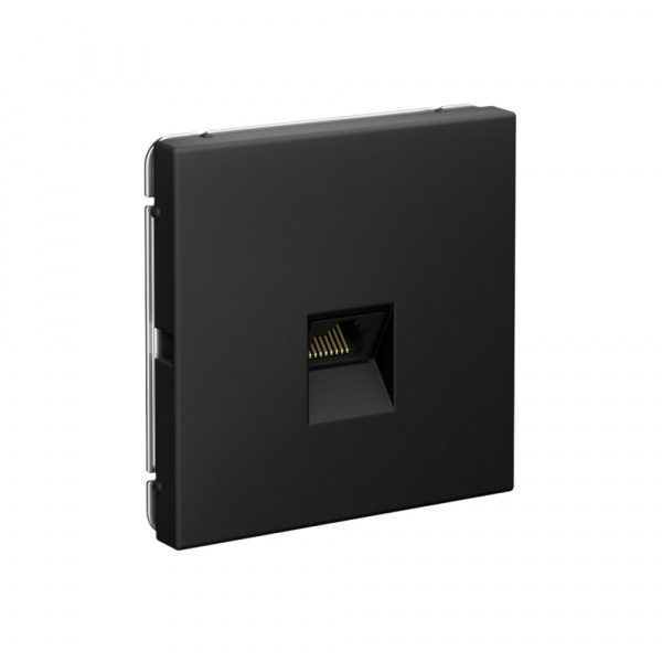 Systeme Electric ArtGallery Карбон Розетка компьютерная RJ45, кат. 5е, механизм