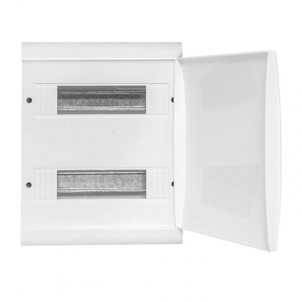 EKF Basic Щит распределительный ЩРН-П-24 (пром. упаковка) белая дверца IP41