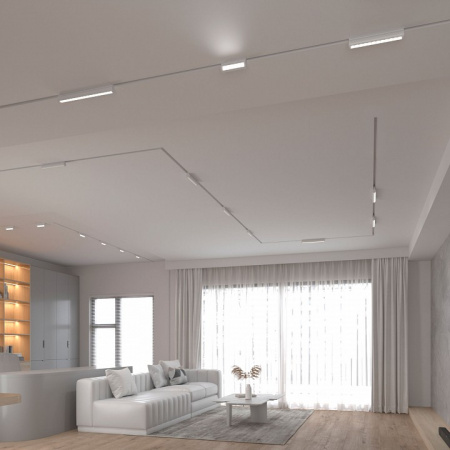 Slim Magnetic Трековый светильник 6W 4200K Alter (белый) 85048/01 Elektrostandard Slim Magnetic a062995