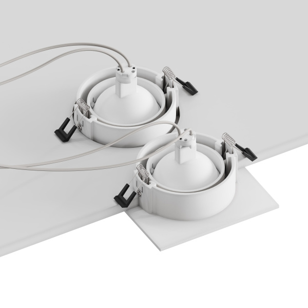 Встраиваемый светильник Hesby Atlas HSBL_0088 IP20,10Вт, GU5.3, белый