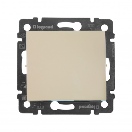 Legrand Valena Крем Выключатель 1-клавишный