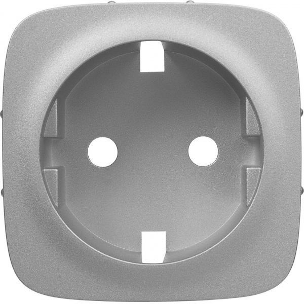 Legrand Valena ALLURE Алюм Накладка розетки с/з