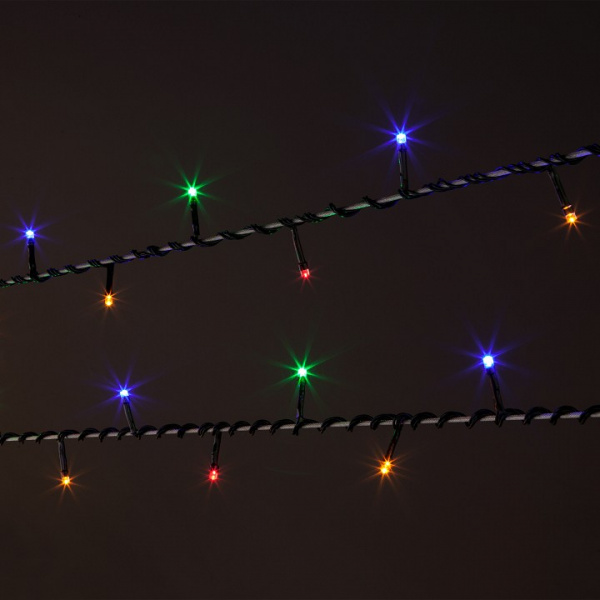 Гирлянда нить 15 м IP20 400-005 мульти Eurosvet 400-005