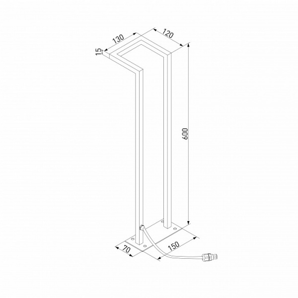 Светильник садово-парковый Stels 13W 4000K черный 35180/S Elektrostandard Stels a067901 Светильник садово-парковый Stels 13W 4000K черный 35180/S Elektrostandard Stels a067901
