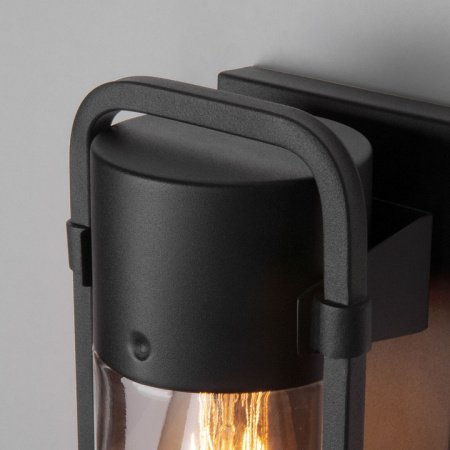 Светильник уличный настенный Lab 35001/D черный Elektrostandard Lab a061043