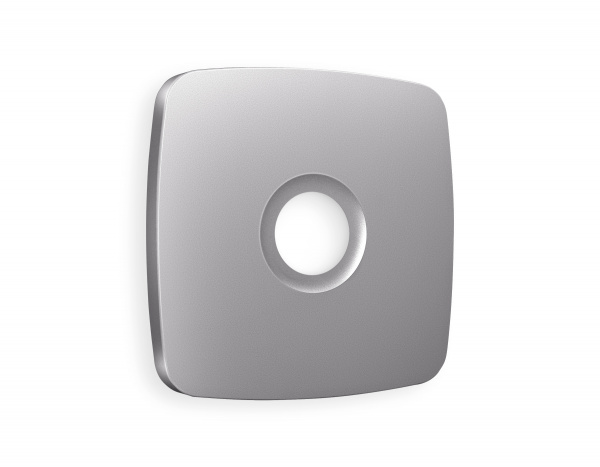 Лицевая панель OMEGA (Сталь матовый) для TV розетки QUANT OP5130