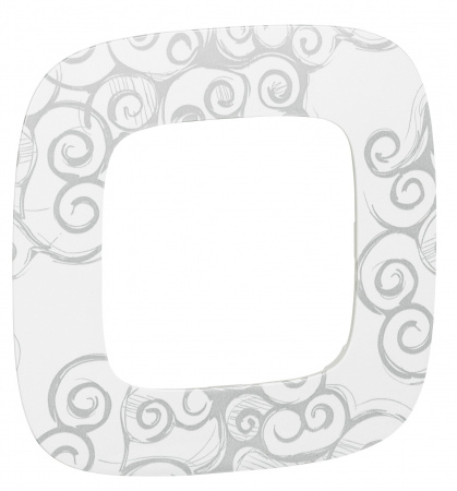 Legrand Valena ALLURE Нарцисс хром Рамка 1-ая