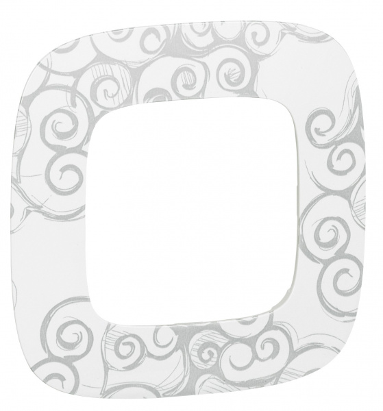 Legrand Valena ALLURE Нарцисс хром Рамка 1-ая