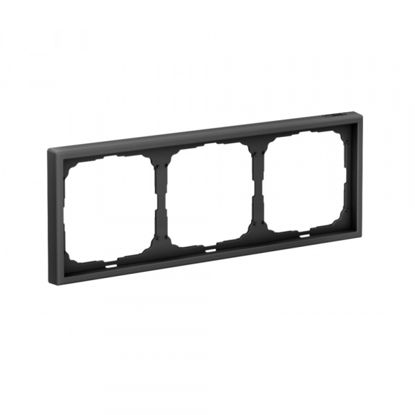 Systeme Electric ArtGallery Карбон Рамка 3-ая, универсальная