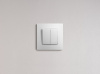 Legrand Etika Белый Выключатель 2-х клавишный, 10А