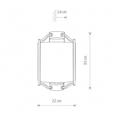 Настенный светильник Nowodvorski Nuntucet 8151