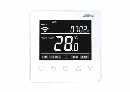 Devi Терморегулятор Prime c Wi-Fi, с комбинацией датчиков, белый, 16А Devi Терморегулятор Prime c Wi-Fi, с комбинацией датчиков, белый, 16А