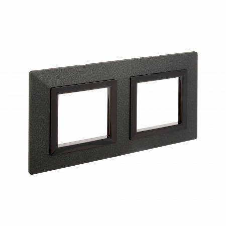 DKC Avanti Графитовый Металл Рамка 4 модуля