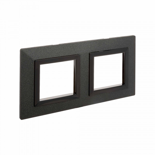 DKC Avanti Графитовый Металл Рамка 4 модуля