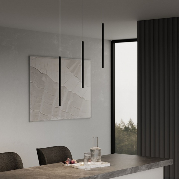 Подвесной светодиодный светильник Flinn 4W 4000К черный 50263 LED Elektrostandard Flinn a066779