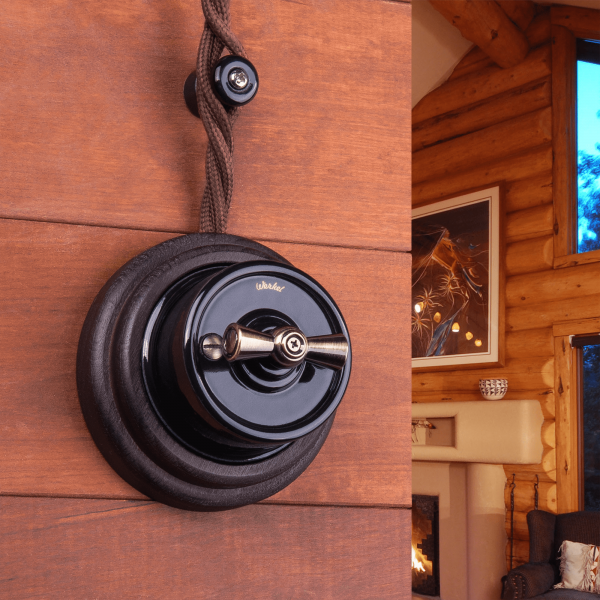 Ручка выключателя 2 шт. (бронза) Ретро W6442112 Ручка выключателя 2 шт. (бронза) Ретро W6442112