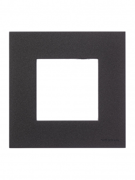 ABB NIE Zenit Антрацит Рамка 1-я 2 мод