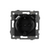 Arlight Механизм розетки с USB зарядкой SCT-MUAC-PL-BK-V (250V, 16A) (-)