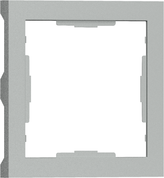 Donel Рамка промежуточная для монтажа устройств 55х55, серый графит, серия S08, DS40859