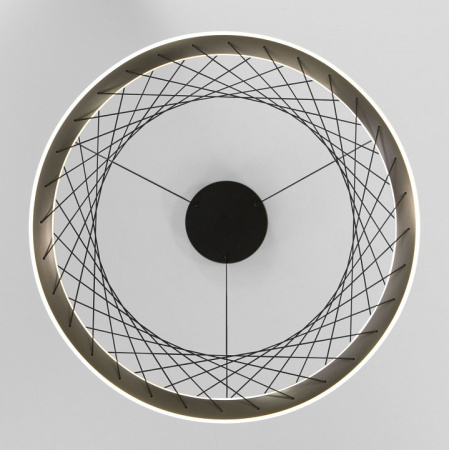 Подвесной светодиодный светильник 40024/1 LED серый Eurosvet Parafe