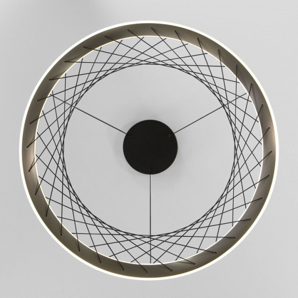 Подвесной светодиодный светильник 40024/1 LED серый Eurosvet Parafe