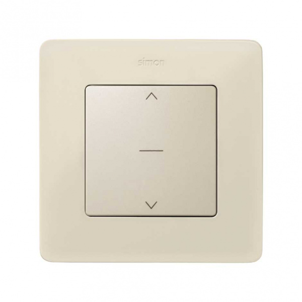 Simon 82 Слоновая кость Накладка на 3-х позицион. мех.управл. работой жалюзи, S82,82Нат,82Дет