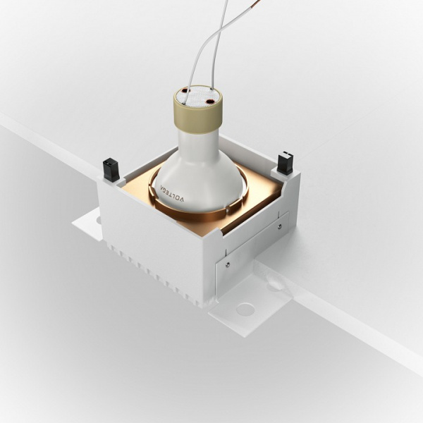 Встраиваемый светильник Downlight DL051-01-GU10-SQ-WMG Maytoni Share