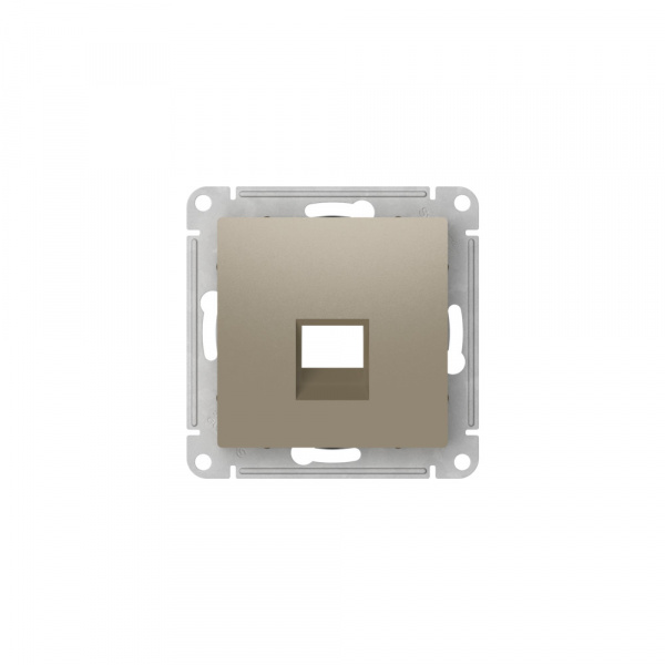 Systeme Electric AtlasDesign Шампань Накладка для информационных функций типа Keystone