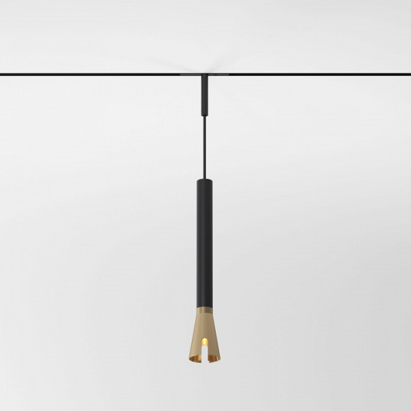 Mini Magnetic Трековый светильник 3W 3000K (черный/латунь) 85165/01 Elektrostandard Mini Magnetic a065652 Mini Magnetic Трековый светильник 3W 3000K (черный/латунь) 85165/01 Elektrostandard Mini Magnetic a065652