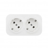 Legrand Quteo IP 20 Белый Розеточный блок с предварительным подключением 2 x 2К+З с защитными шторками - 16 A - 250 В~