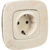 Legrand Valena ALLURE DIY Сл.кость Розетка 1-ая с/з, безвинт.зажим