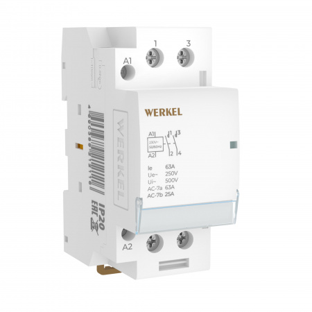 W942M63O/ Контактор модульный 63 A 2NO (2 мод.) W942M63O