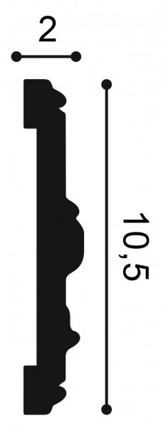 P7010F молдинг гибкий