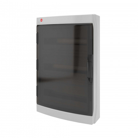 DKC Щиток настенный с дверцей 54 мод.,IP65, серый, с клеммным блоком 63А