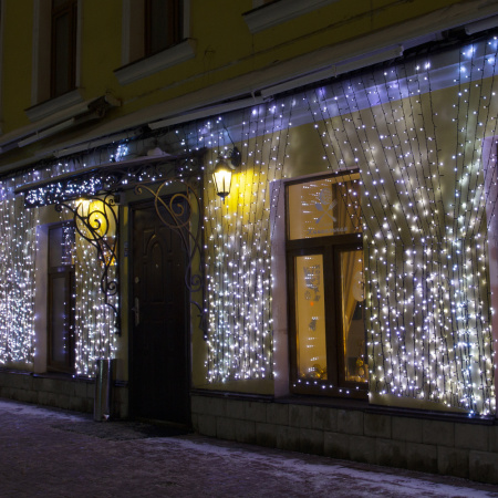 Arlight Светодиодная гирлянда ARD-CURTAIN-PRO-2000x3000-BLACK-760LED-STD WHITE (230V, 70W) (Ardecoled, IP65)