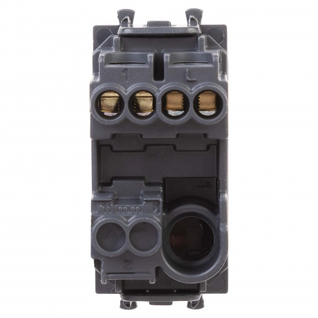 DKC Avanti Черный матовый Выключатель 1 модуль