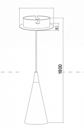 Подвесной светильник P318-PL-01-W Maytoni Nevill