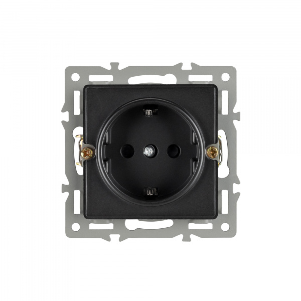 Arlight Механизм электрической розетки SCT-GP-MEU-PL-BK (250V, 16A) (-)