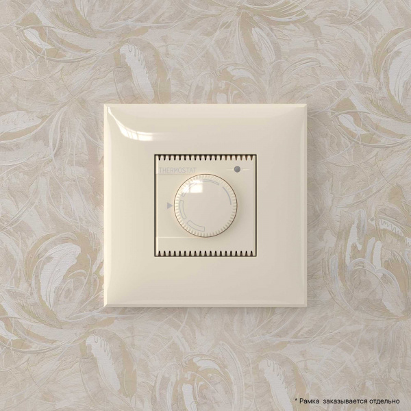 DKC Avanti Ванильная дымка Термостат для теплых полов
