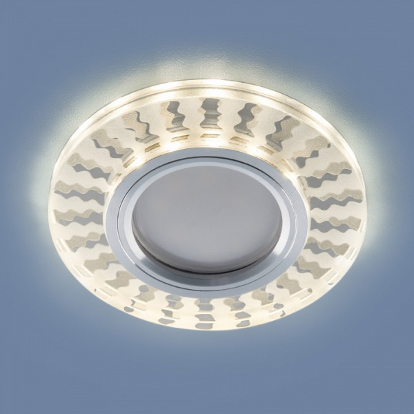 Встраиваемый точечный светильник с LED подсветкой 2248 MR16 Elektrostandard Wavi a047761