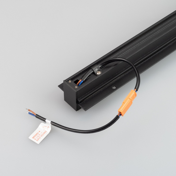 Встраиваемый магнитный шинопровод Arlight MAG-TRACK-2538-FDW-2000 (BK) 033460