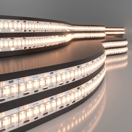 Светодиодная лента Лента светодиодная 12V 16W 240Led 2835 IP65 тёплый белый, 5м Elektrostandard 12V 16W IP65 a052990