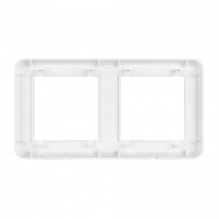 Рамка пластиковая FRM-VERSA-PL-2-WH (Arlight, -)