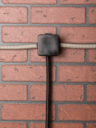 EKF PROxima Коробка распаячная КМР-030-036, 4 мембр.ввода (65х65х50) чёрная