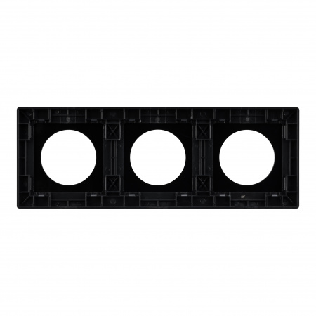 Рамка алюминиевая FRM-PRESTO-ALR-3-BK (Arlight, -)