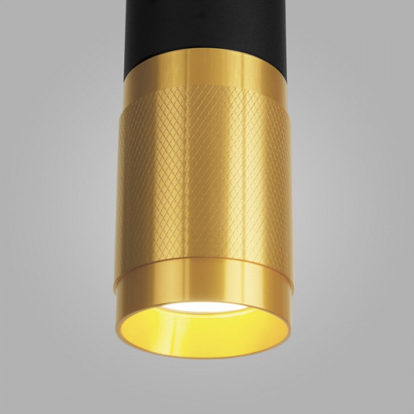 Подвесной светильник DLN108 GU10 черный/золото Eurosvet Tony