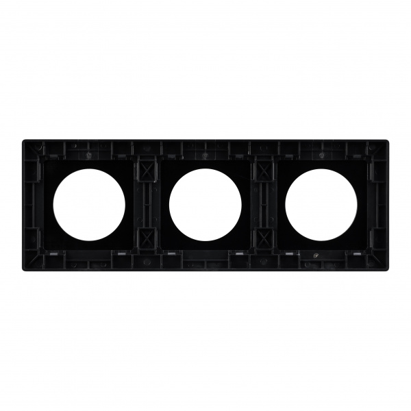 Рамка алюминиевая FRM-PRESTO-ALR-3-BK (Arlight, -)