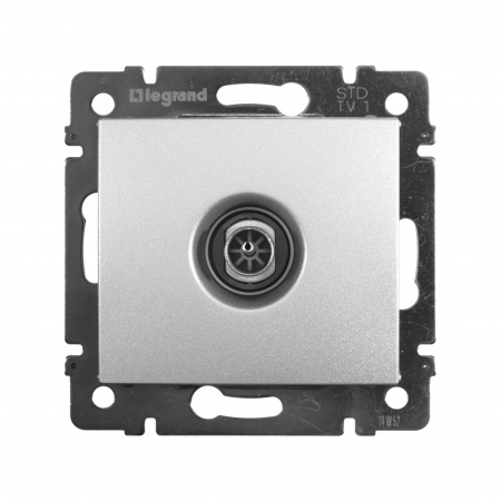 Legrand Valena Алюминий Розетка TV единственная 1,5 дБ