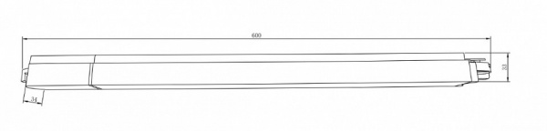Трековый светильник TR000-1-24W3K-W Maytoni Basis