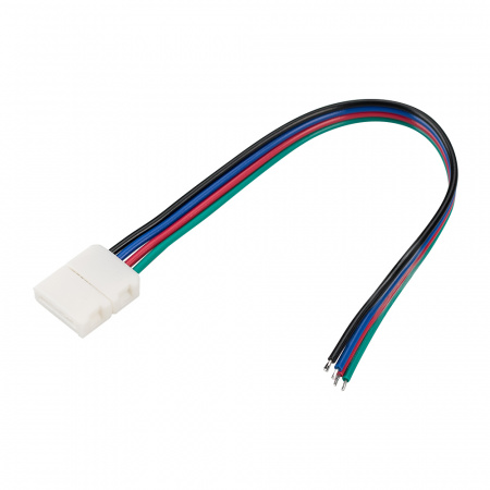Arlight Коннектор выводной FIX-RGB-10mm-150mm-X1 (4-pin) (-)